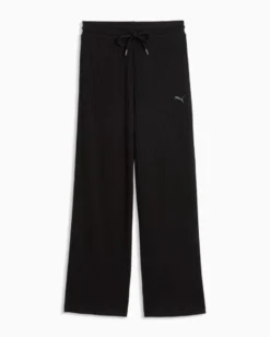 PUMA - PANTALONE LARGO NERO HER COMFORT HIGH  DA DONNA , 693284-01