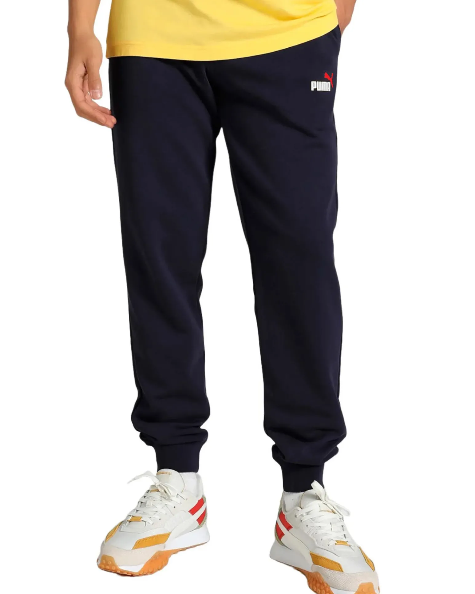 PUMA - PANTALONE NAVY ESSENTIAL 2 COLOR NO.1 LOGO SW DA UOMO, 684714-19