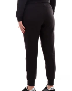 PUMA - PANTALONE NERO DA DONNA CON LOGO GLITTER 685168-01