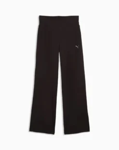 PUMA - PANTALONE NERO ESSENTIAL +TEXTURED FOIL HIGH WAIST  DA DONNA ,  691815-01