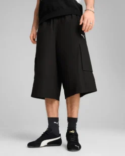 PUMA -PANTALONE  NERO FUTURE ARCHIVE RELAXED CARGO UNISEX, 629692-01