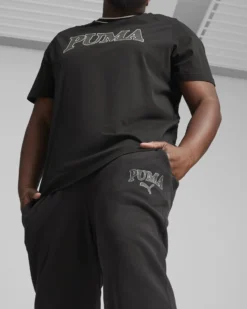 PUMA - PANTALONE SQUAD SWEATPANTS TR CL BLACK DA UOMO- 678972-01