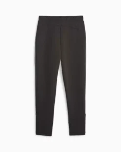 PUMA - Pantalone tuta da donna a vita alta nero in tessuto traspirante