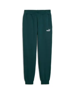 PUMA - PANTALONE VERDE  ESSENTIAL 2 COLOR NO.1 LOGO SWEAT DA UOMO, 682607-75