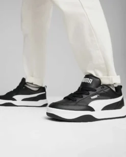 PUMA PARK LIFESTYLE - Scarpa nera e bianca