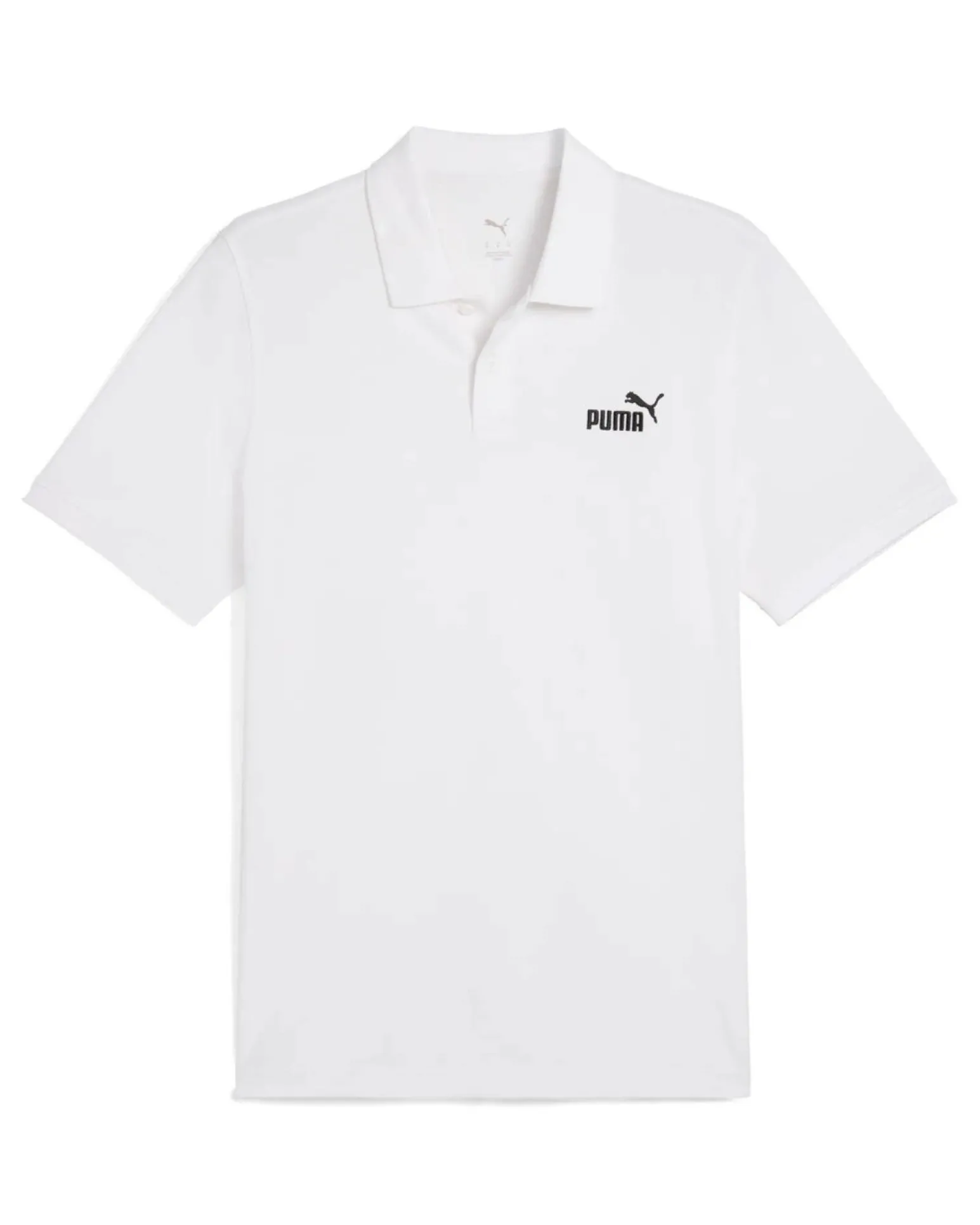 PUMA - POLO BIANCA ESSENTIAL N.1 LOGO PIQUE TU DA UOMO - 682552-02