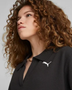 PUMA - Polo da donna nera