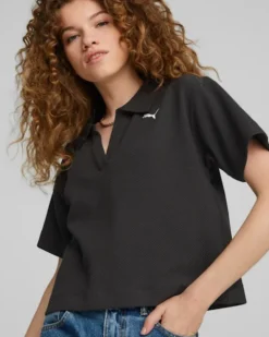 PUMA - Polo da donna nera