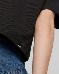 PUMA - Polo da donna nera