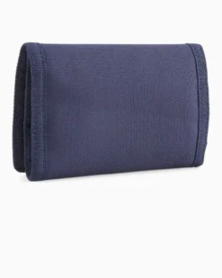 PUMA - Portafoglio blu a strappo con logo bianco
