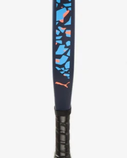 PUMA - Racchetta da padel blu scuro e arancione in fibra di vetro - SOLARCOURT