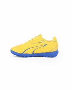 PUMA - SCARPA DA CALCETTO JUNIOR GIALLA  E BLU VITORIA TT JR DAL 28 AL 38,5    107487-08