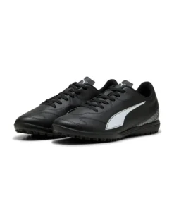 PUMA - SCARPA DA CALCETTO UOMO NERA E BIANCA VITORIA II TT, 108501-01