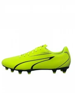 PUMA - SCARPA DA CALCIO UOMO LIME E NERA VITORIA FG/AG - 107483-09