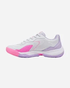 PUMA - SCARPA DA DONNA NOVA SMASH BIANCA CON DETTAGLI LILLA E ROSA- 107788-01