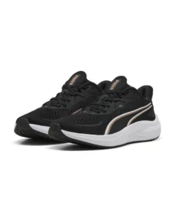 PUMA - SCARPA DA RUNNING NERA CON DETTAGLI BIANCHI E MARRONI - SKYROCKET LITE 2 DA DONNA, 311730-14
