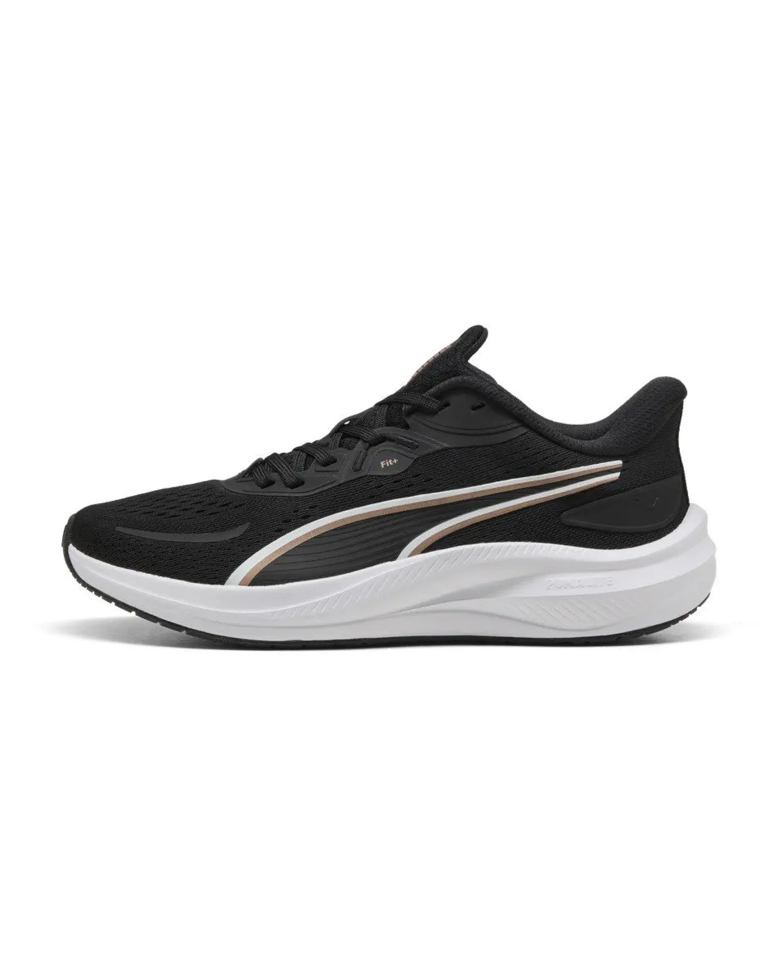 PUMA - SCARPA DA RUNNING NERA CON DETTAGLI BIANCHI E MARRONI - SKYROCKET LITE 2 DA DONNA, 311730-14