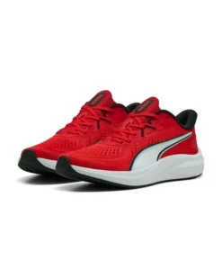 PUMA - SCARPA DA RUNNING ROSSA CON DETTAGLI BIANCHI E NERI - SKYROCKET LITE 2 DA UOMO, 311730-04