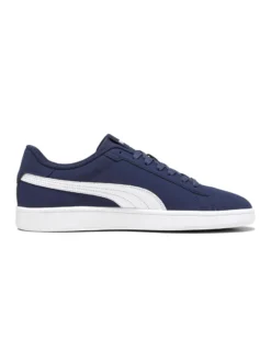 PUMA - Scarpa da uomo blu con dettagli bianchi - PUMA SMASH 3.0 BUCK