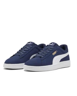 PUMA - Scarpa da uomo blu con dettagli bianchi - PUMA SMASH 3.0 BUCK