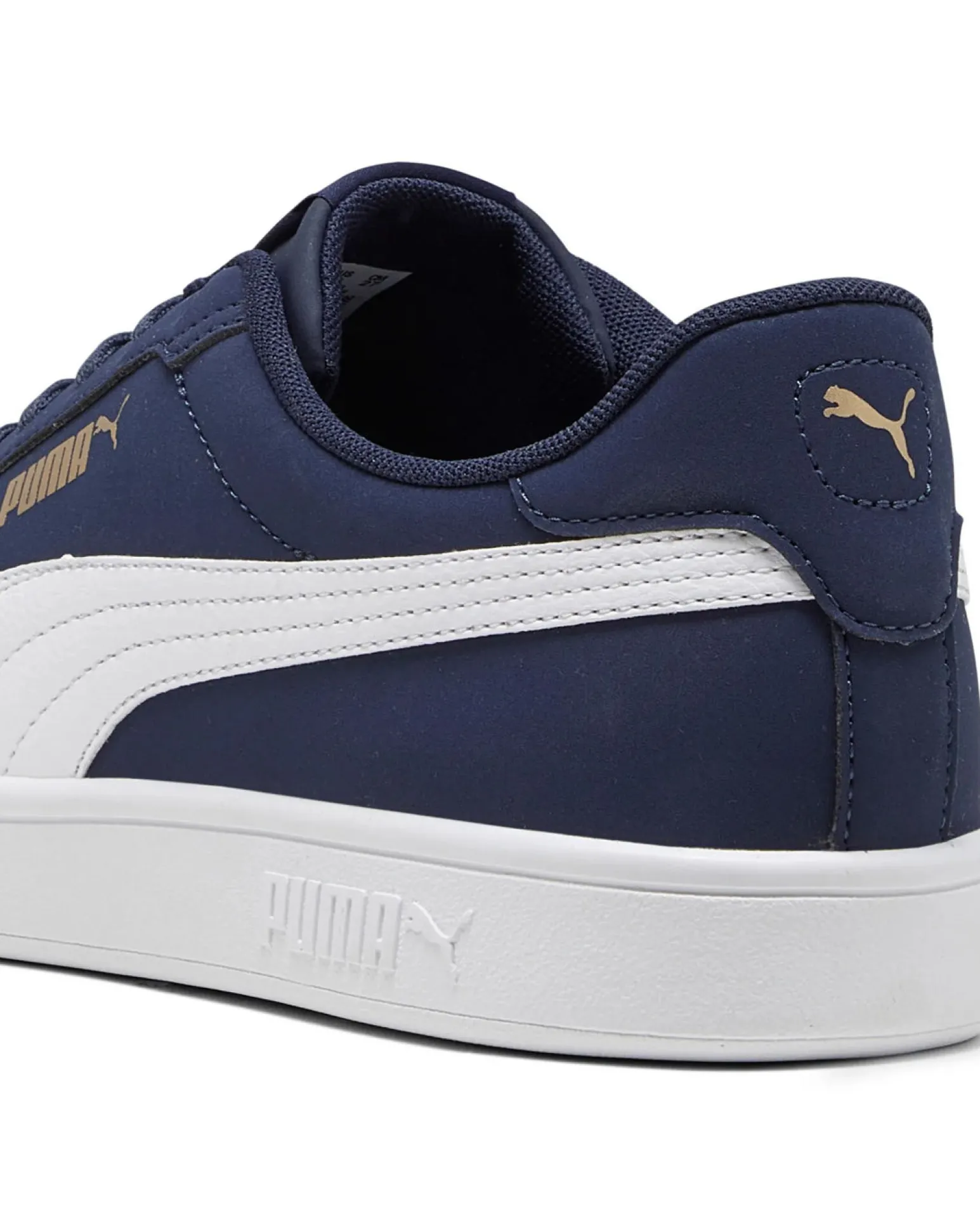PUMA - Scarpa da uomo blu con dettagli bianchi - PUMA SMASH 3.0 BUCK