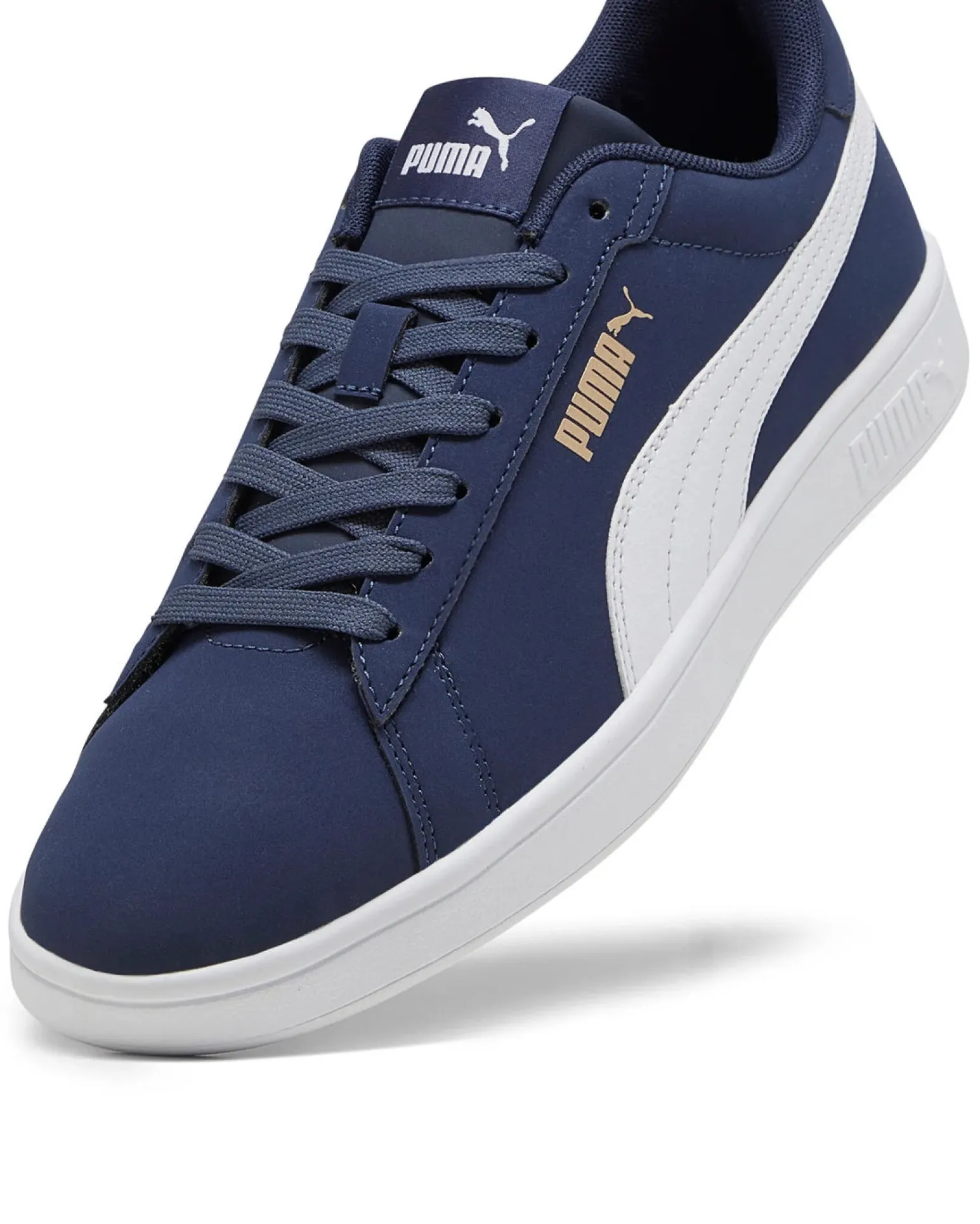 PUMA - Scarpa da uomo blu con dettagli bianchi - PUMA SMASH 3.0 BUCK