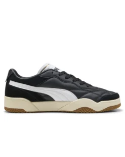PUMA - Scarpa da uomo nera con dettagli bianchi e beige - PUMA TIFOSI SD