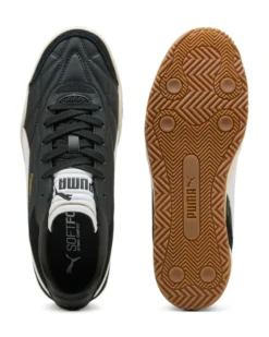 PUMA - Scarpa da uomo nera con dettagli bianchi e beige - PUMA TIFOSI SD