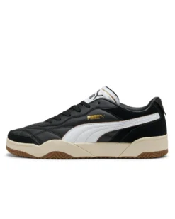 PUMA - Scarpa da uomo nera con dettagli bianchi e beige - PUMA TIFOSI SD