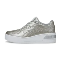 PUMA - SCARPA SKYE WEDGE METALLIC SILVER - 38270202