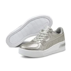 PUMA - SCARPA SKYE WEDGE METALLIC SILVER - 38270202