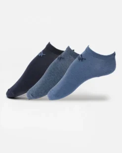 PUMA - SET 3 PAIA  FANTASMINO  BLU SCURO, AZZURRO DENIM, ANTRACITE, 701235357_005