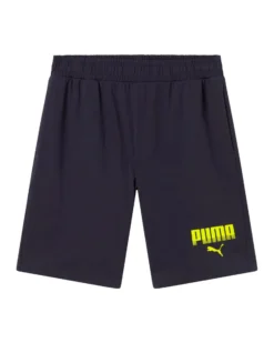 PUMA - SHORT BLU  ESSENTIAL GRAPHIC IN JERSEY DA UOMO, 694943-16