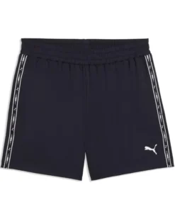 PUMA -SHORT BLU ESSENTIAL TAPE WOVEN 5