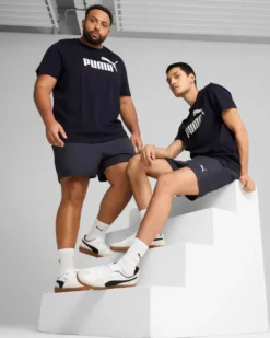 PUMA - SHORT BLU ESS WOVEN 5
