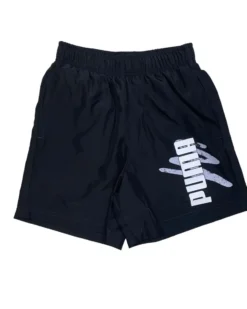PUMA - SHORT DA UOMO ESS+ LOGO LAB PUMA WOVEN NERO - 678990-01