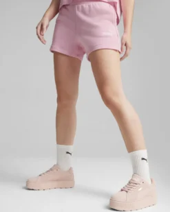PUMA - SHORT ESS 4" SWEAT TR FRESH ROSA DA DONNA - 586825-30