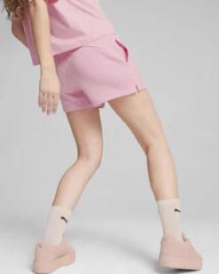 PUMA - SHORT ESS 4" SWEAT TR FRESH ROSA DA DONNA - 586825-30
