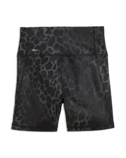 PUMA - SHORT MACULATO NERO E GRIGIO ESSENTIAL SPOTTED HAZE   DA DONNA, 528513-01