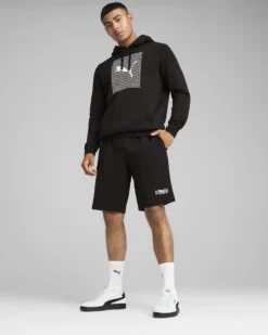 PUMA - SHORT NERO ESS LOGO LAB TR DA UOMO - 687281-01
