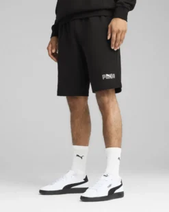 PUMA - SHORT NERO ESS LOGO LAB TR DA UOMO - 687281-01