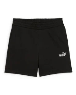 PUMA - SHORT NERO ESS SMALL NO. 1 LOGO 5" DA DONNA - 682440-01
