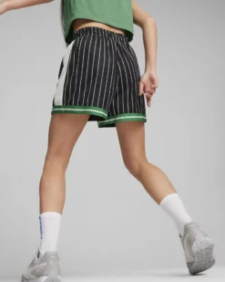 PUMA - SHORT NERO E VERDE  DA DONNA T7 FANBASE