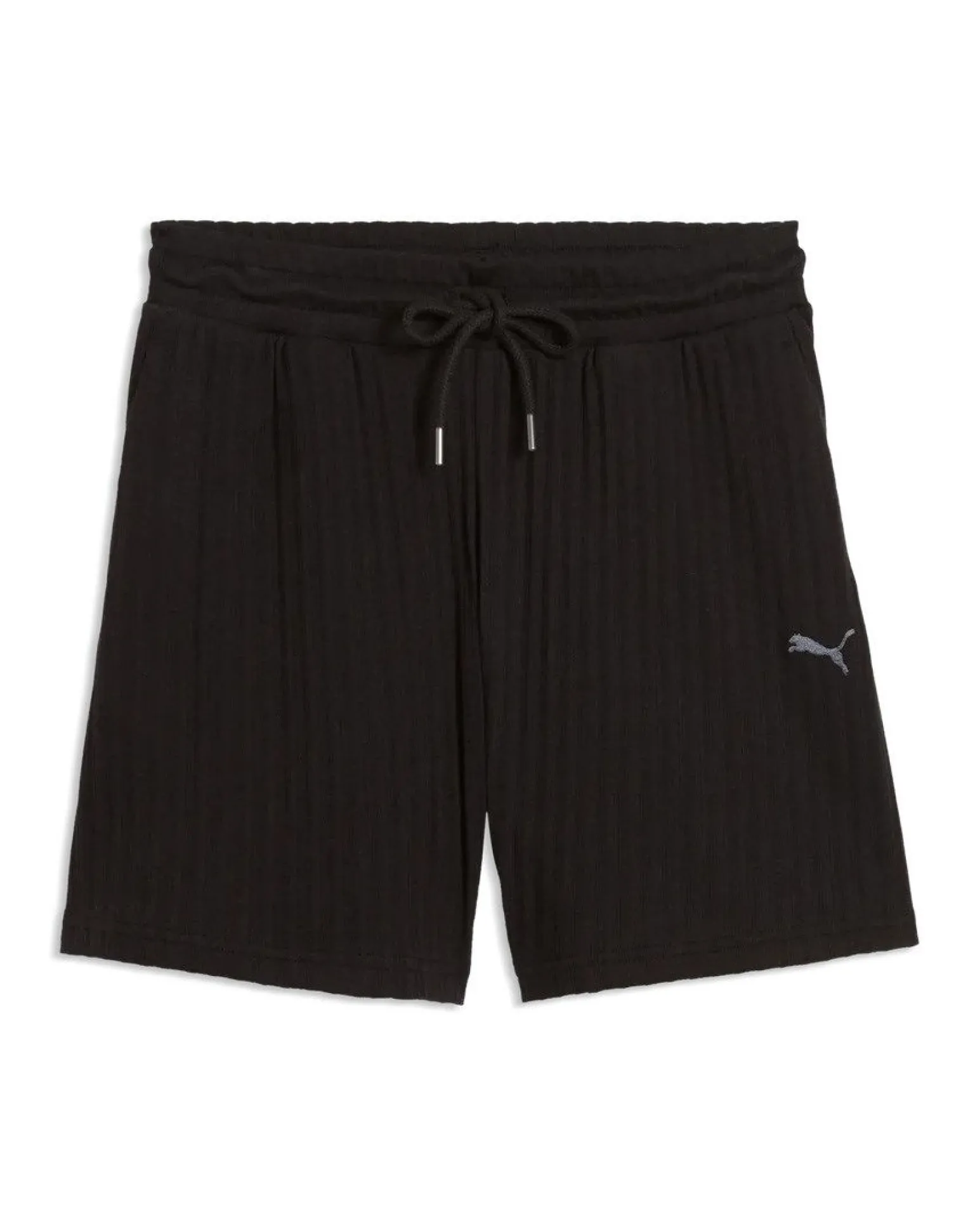 PUMA - SHORT NERO HER HIGH-WAIST 5" DA DONNA, 692390-01
