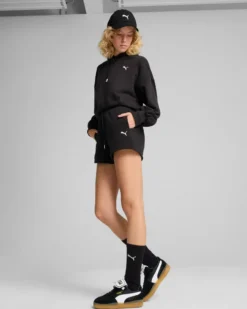 PUMA - Short nero WARDROBE ESS 4' tr da donna - 629757-01