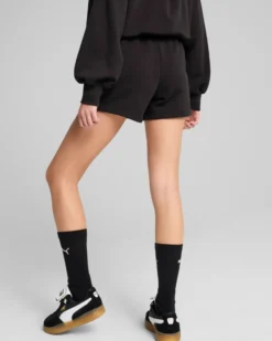 PUMA - Short nero WARDROBE ESS 4' tr da donna - 629757-01