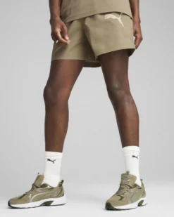 PUMA - SHORT VERDE LOGO LAB LOGO WOVEN 5 DA UOMO - 684673-83