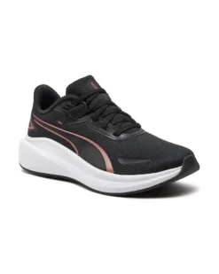 PUMA SKYROCKET- Scarpa da running nera bianca e rose golde