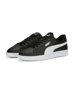PUMA SMASH 3.0 L - Scarpa nera e bianca