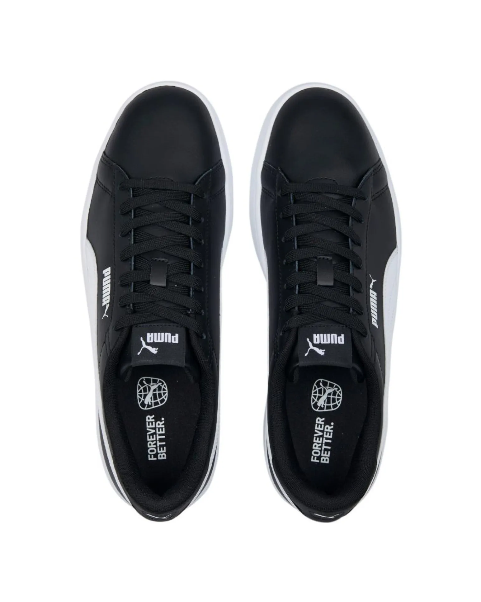 PUMA SMASH 3.0 L - Scarpa nera e bianca